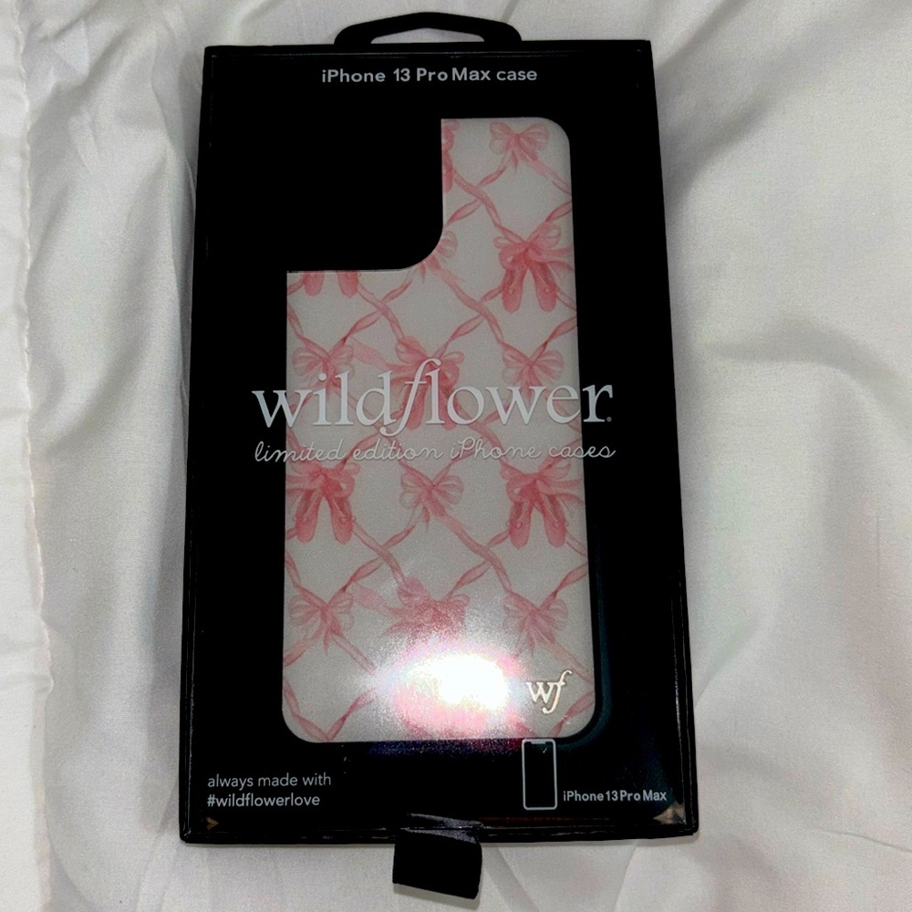 wild flower iphone 13 pro max ballet slipper case!